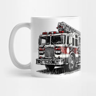 Fire Truck Mug